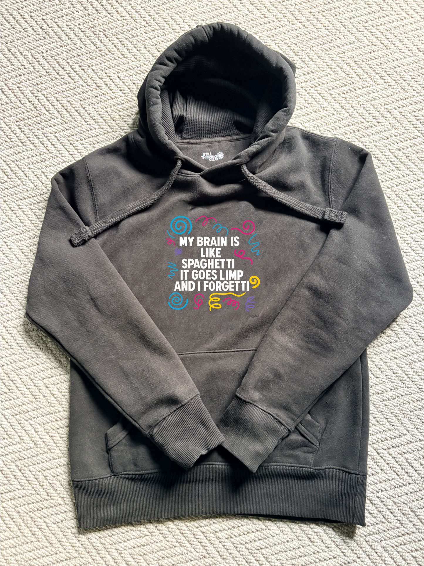 My Brain Is Like Spaghetti | Executive Dysfunction Heavyweight Hoodie