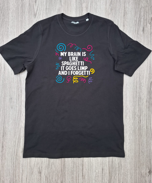 My Brain Is Like Spaghetti | Neurodivergent Mental Health Tee
