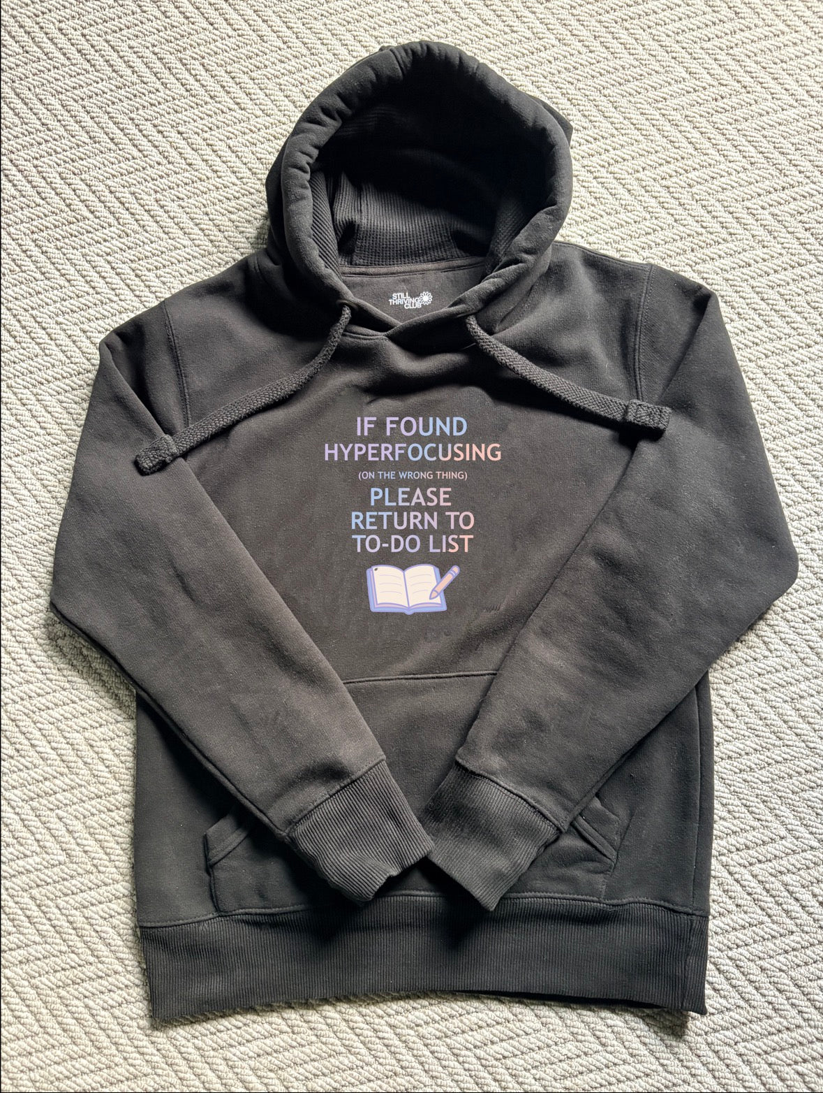 If Found Hyperfocusing | ADHD Hyperfocus Heavyweight Hoodie