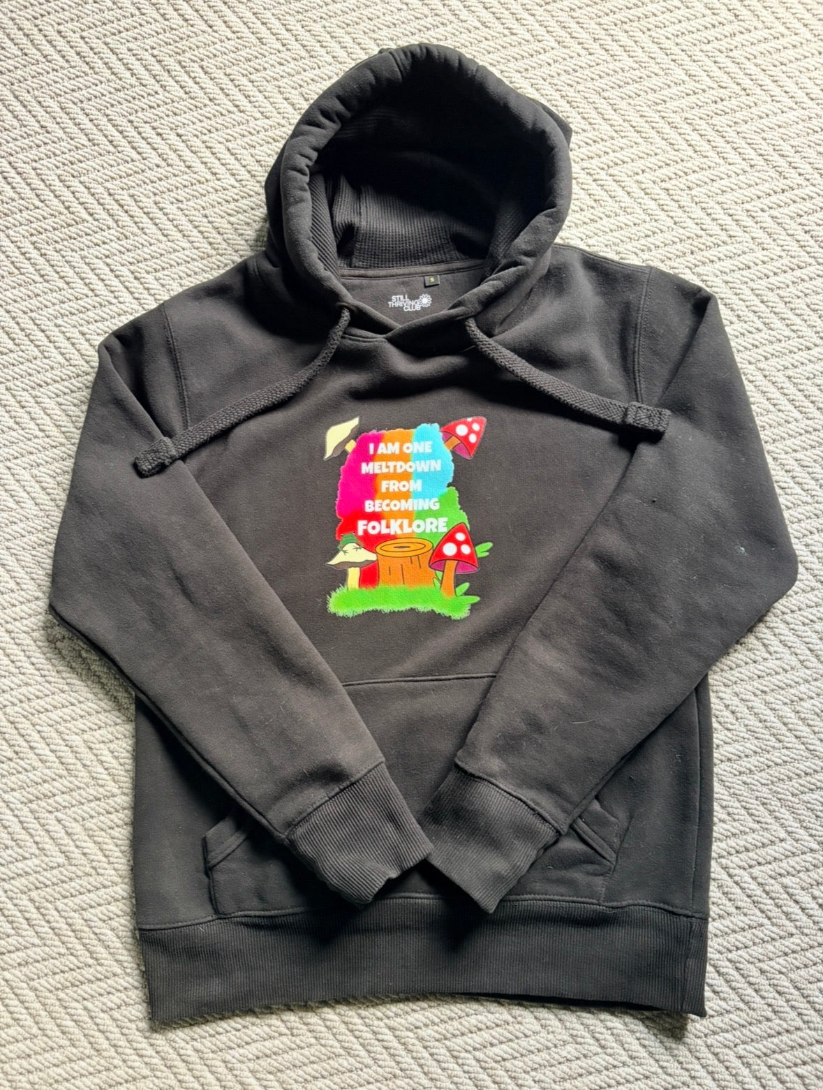 One Meltdown From Folklore | Neurodivergent Heavyweight Hoodie