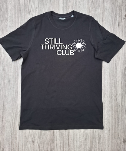Still Thriving Club Logo T-Shirt | STC Daisy Logo Graphic Tee